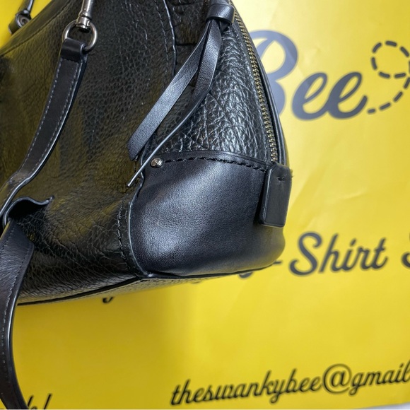 Coach Faye Convertible Pebbled Leather Backpack - Picture 6 of 16